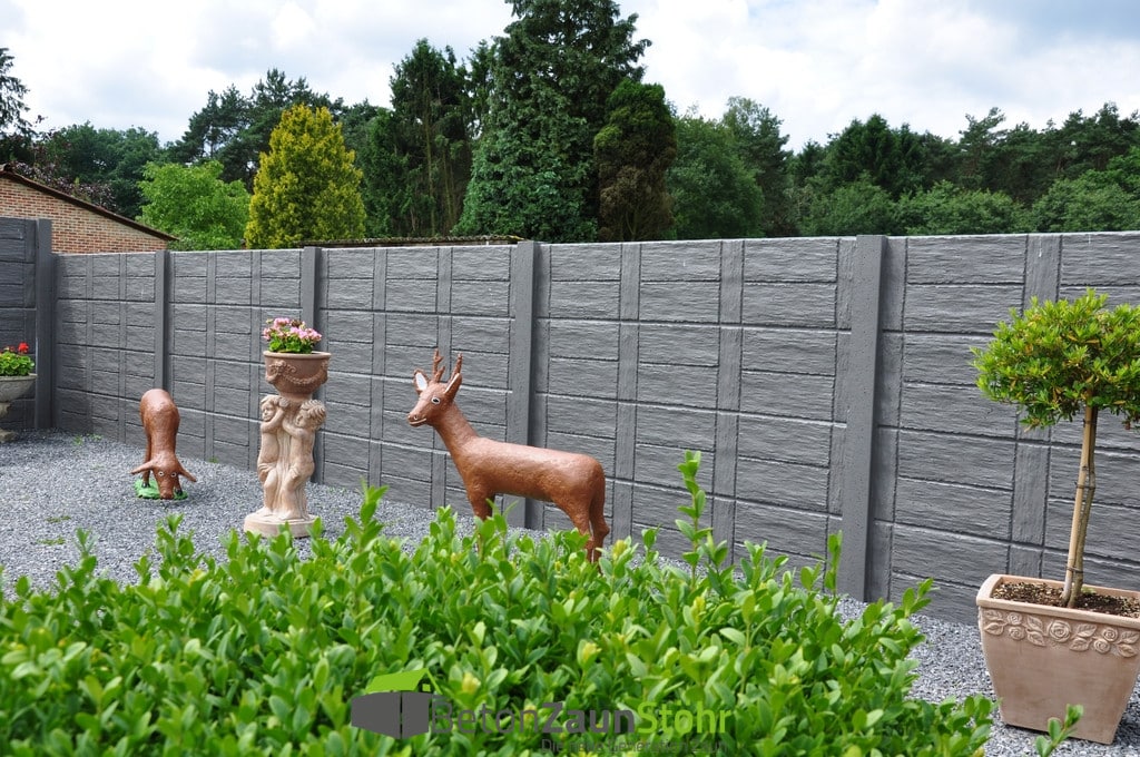 Motiv Nord, gestrichen — Garten, Steingrau