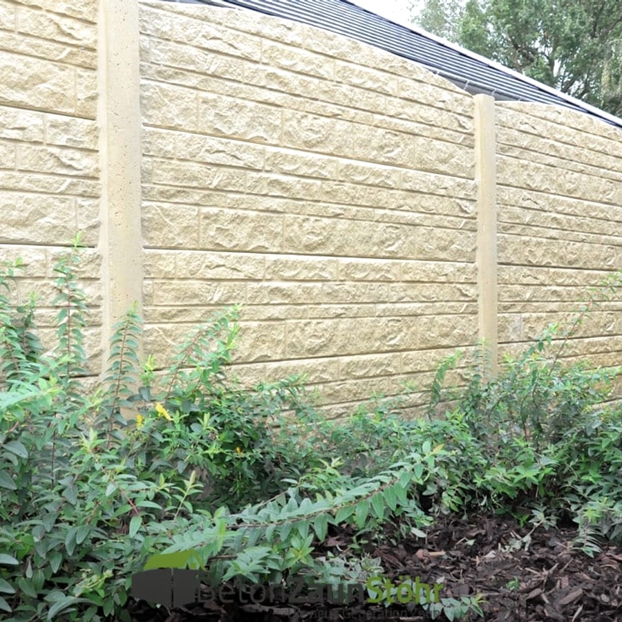 Betonzaun Line · Bogen