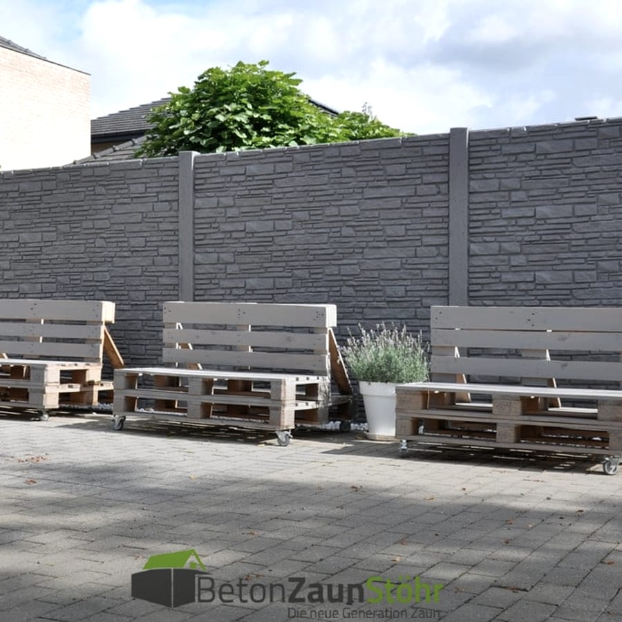 Rusticana mit Sitzecke — Terrassen-Rückwand
