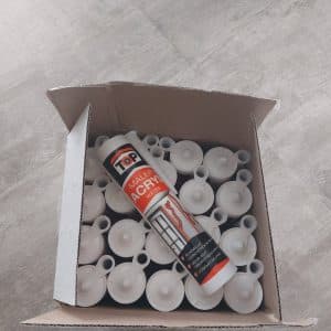 Betonacryl Dichtmasse 300ml in weiß (1 L 16,25 €)