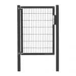 Einflügeliges Premium-Tor mit Vollrahmen 180° Öffnungswinkel 6/5/6 &  8/6/8