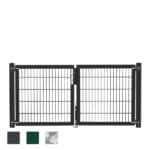 Zweiflügeliges Premium-Tor mit Vollrahmen 8/6/8 mm