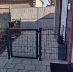 Einflügeliges Premium-Tor mit Vollrahmen 180° Öffnungswinkel 6/5/6 &  8/6/8 – Bild 5