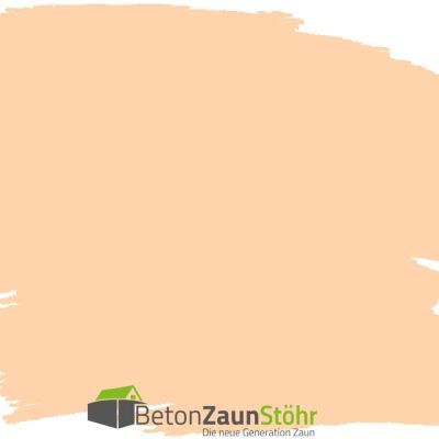 Cremeorange-Fassadenfarbe